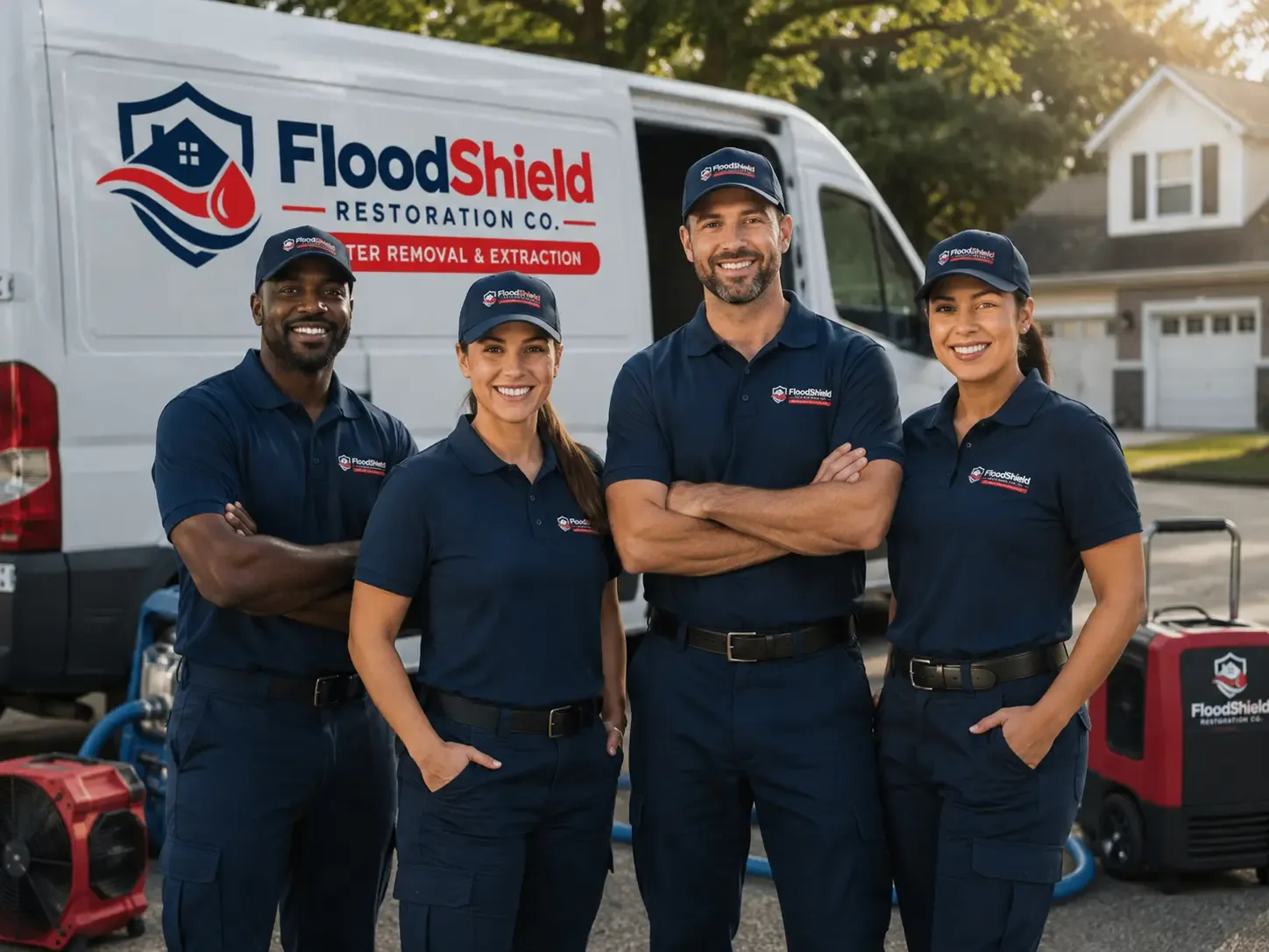 Flood Damage Restoration company in Newell, PA
